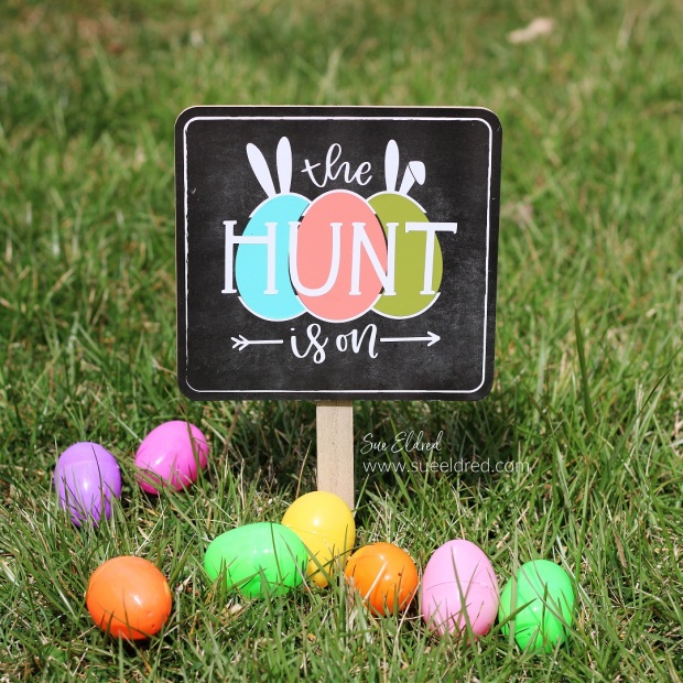DIY Easter Egg Hunt Sign using StyleTechCraft Glossy Vinyl