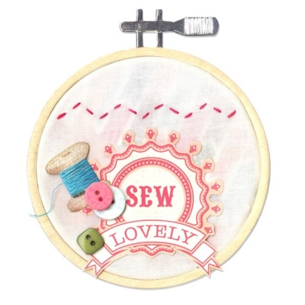 Sizzix Embroidery Hoop Die by Eileen Hull